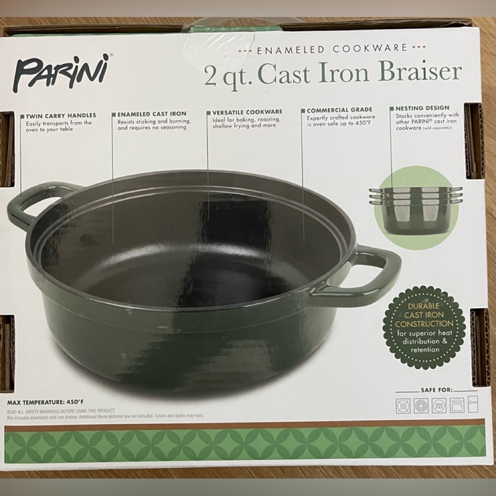 Parini Cast Iron Braiser